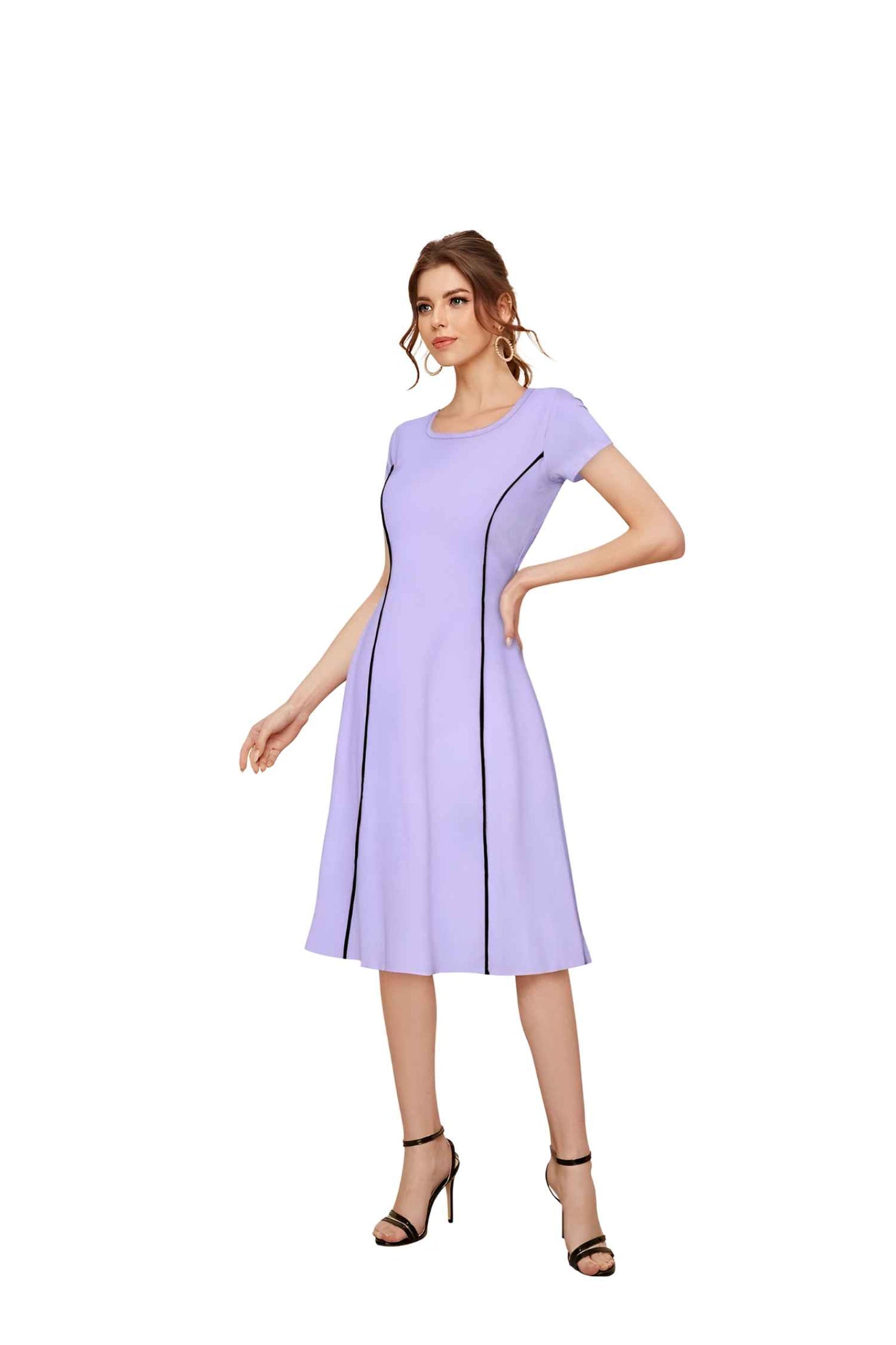 Silhouette shot from the side, background removed