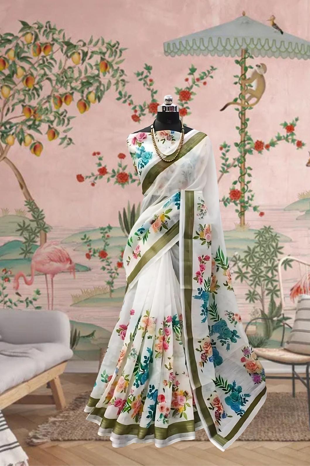 Front angle showing multicolor blend flowing across body