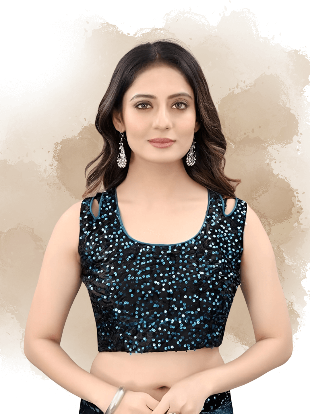 Black blouse tailoring