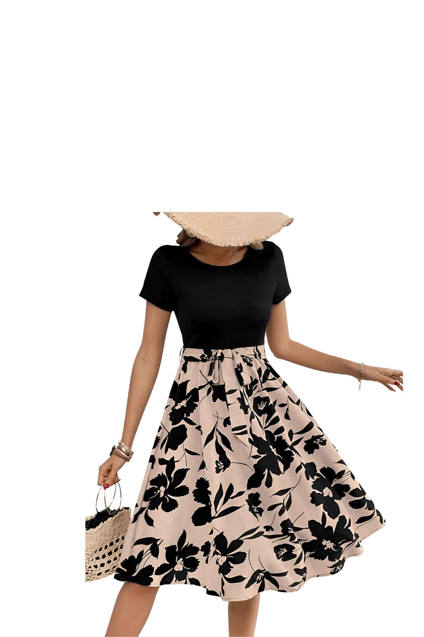 fabric close-up of leaves and flowers, no background