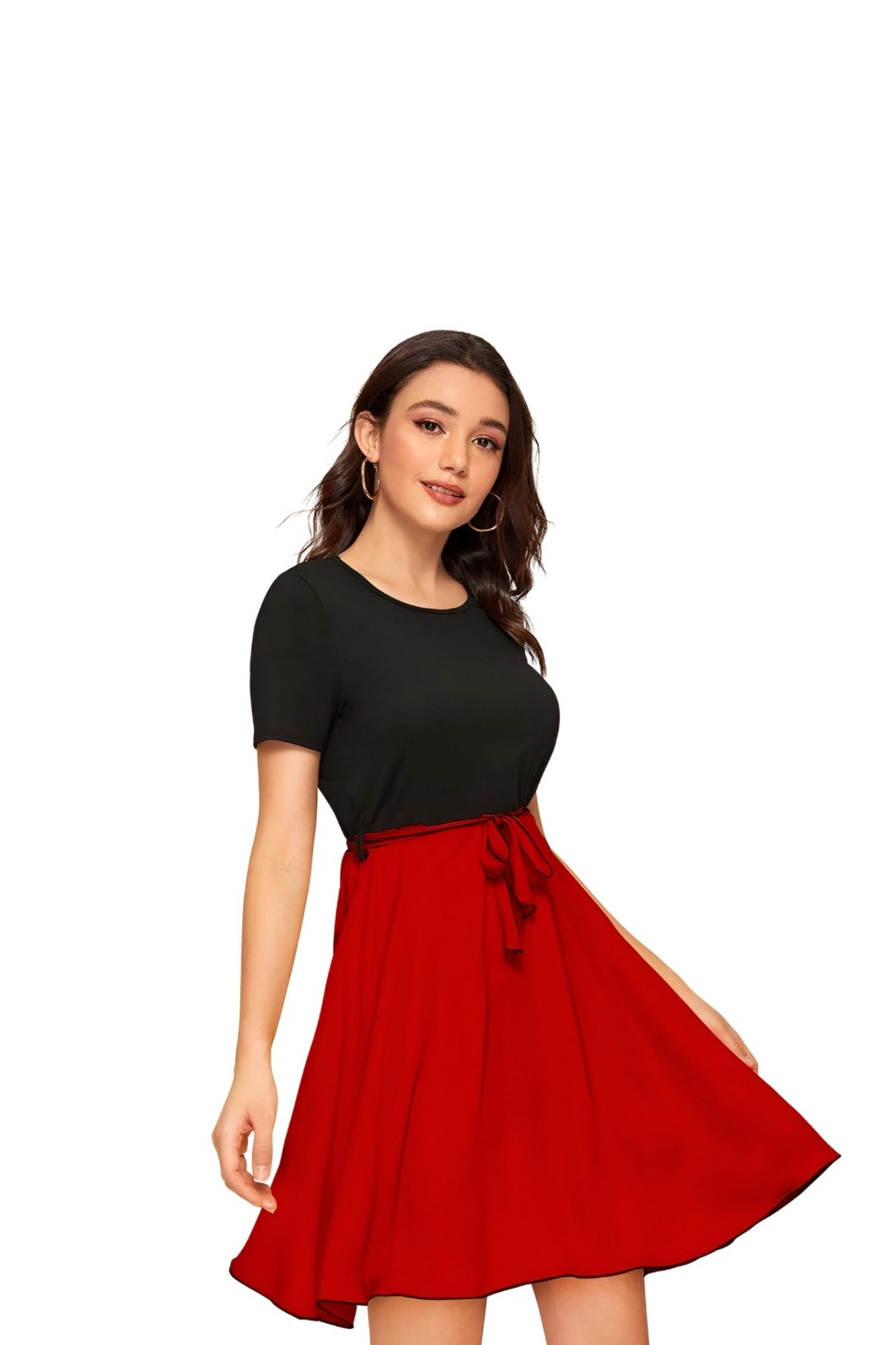 Side shot of The Carmine Waltz without background