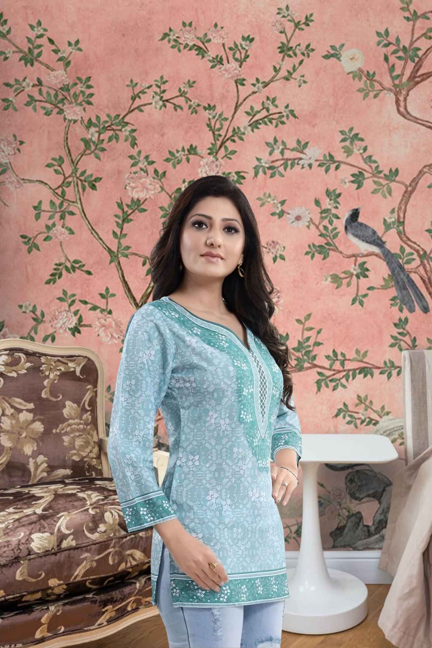 Profile capturing breeze-born drape