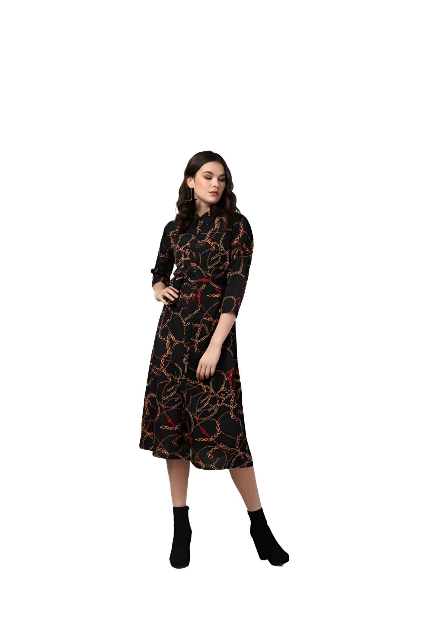 Dress isolated like a case file