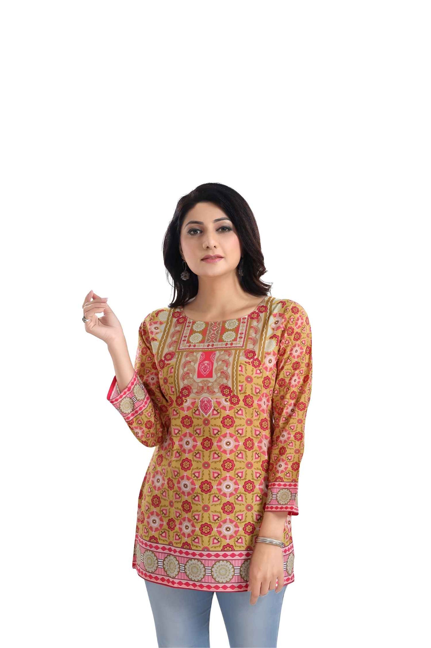 Top isolated showing true hues