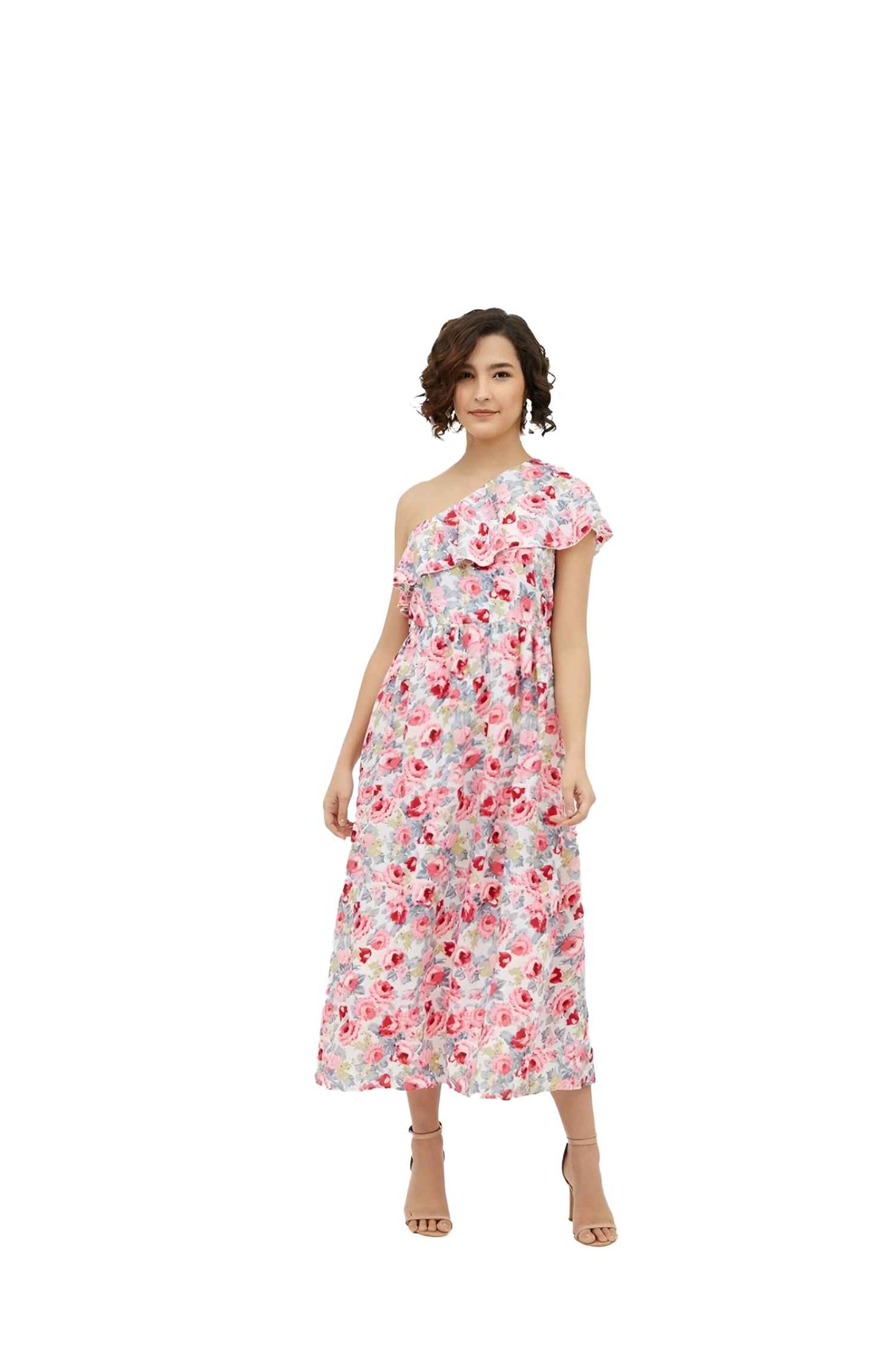 Dress isolated like a museum piece