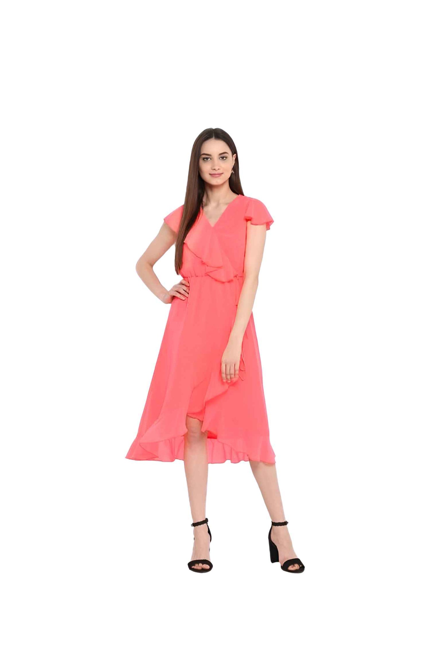 Dress isolated like washed-up treasure