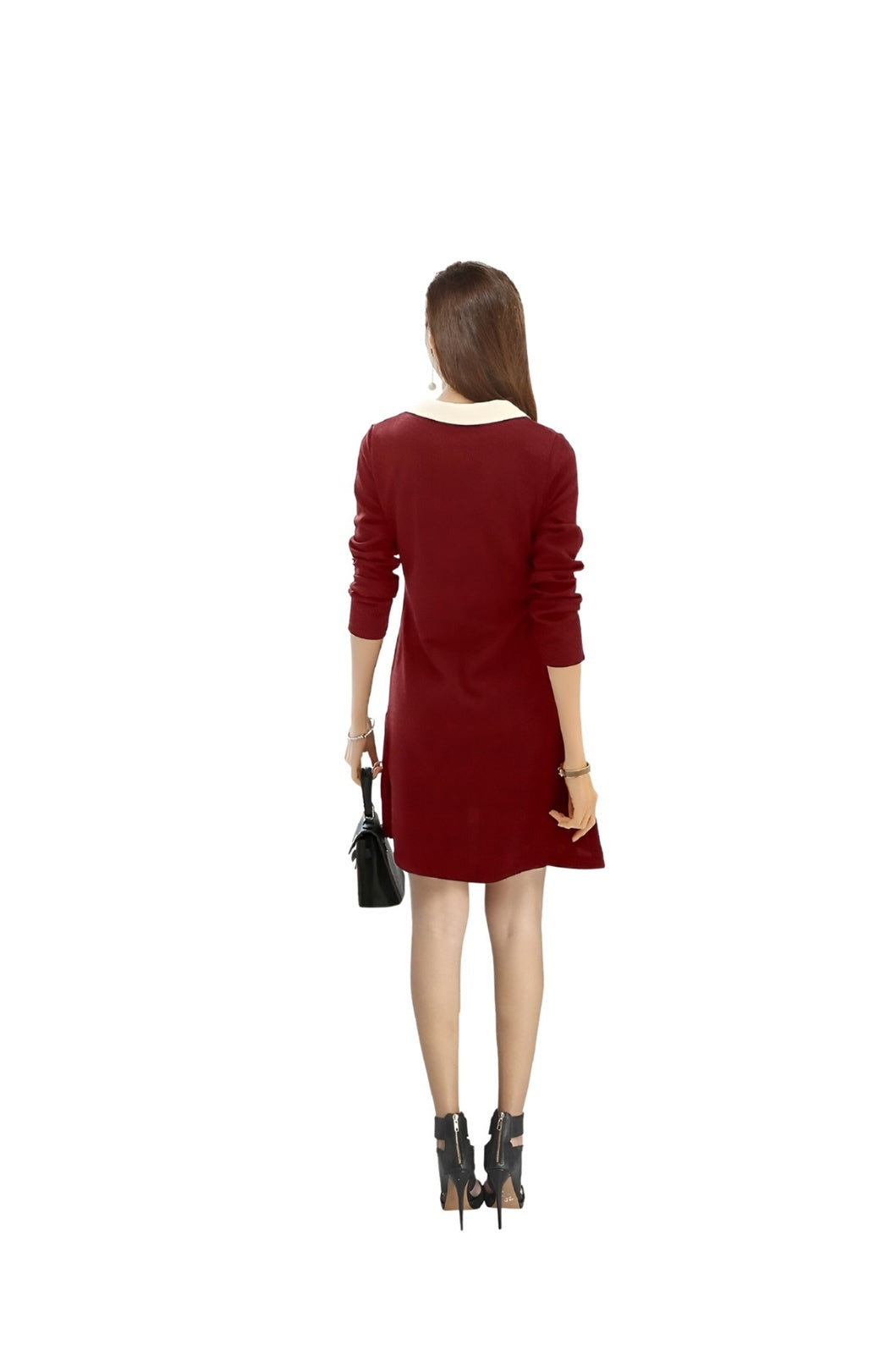 Studio back shot – sleek one-piece design