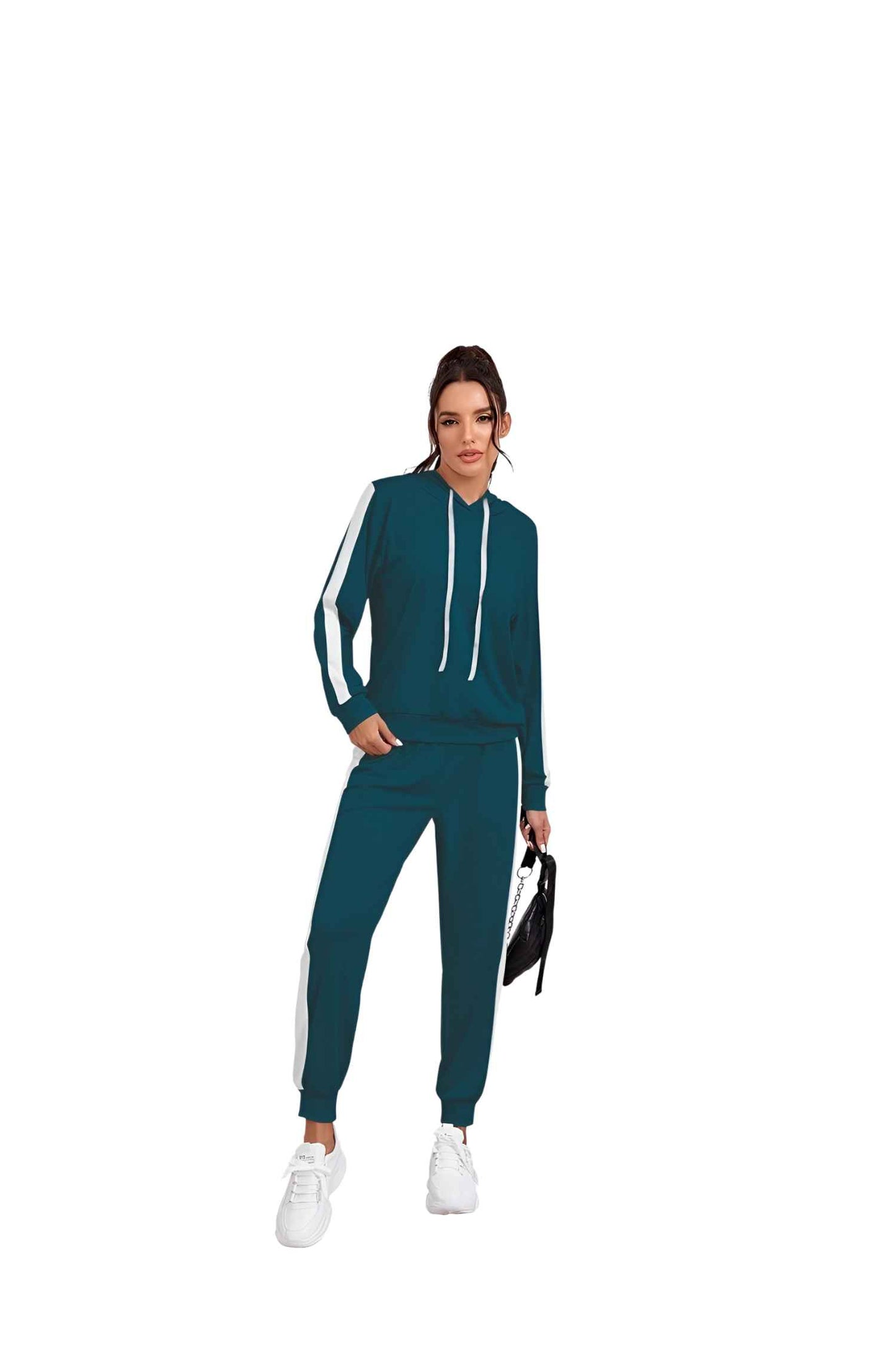 Tracksuit isolated from spacetime