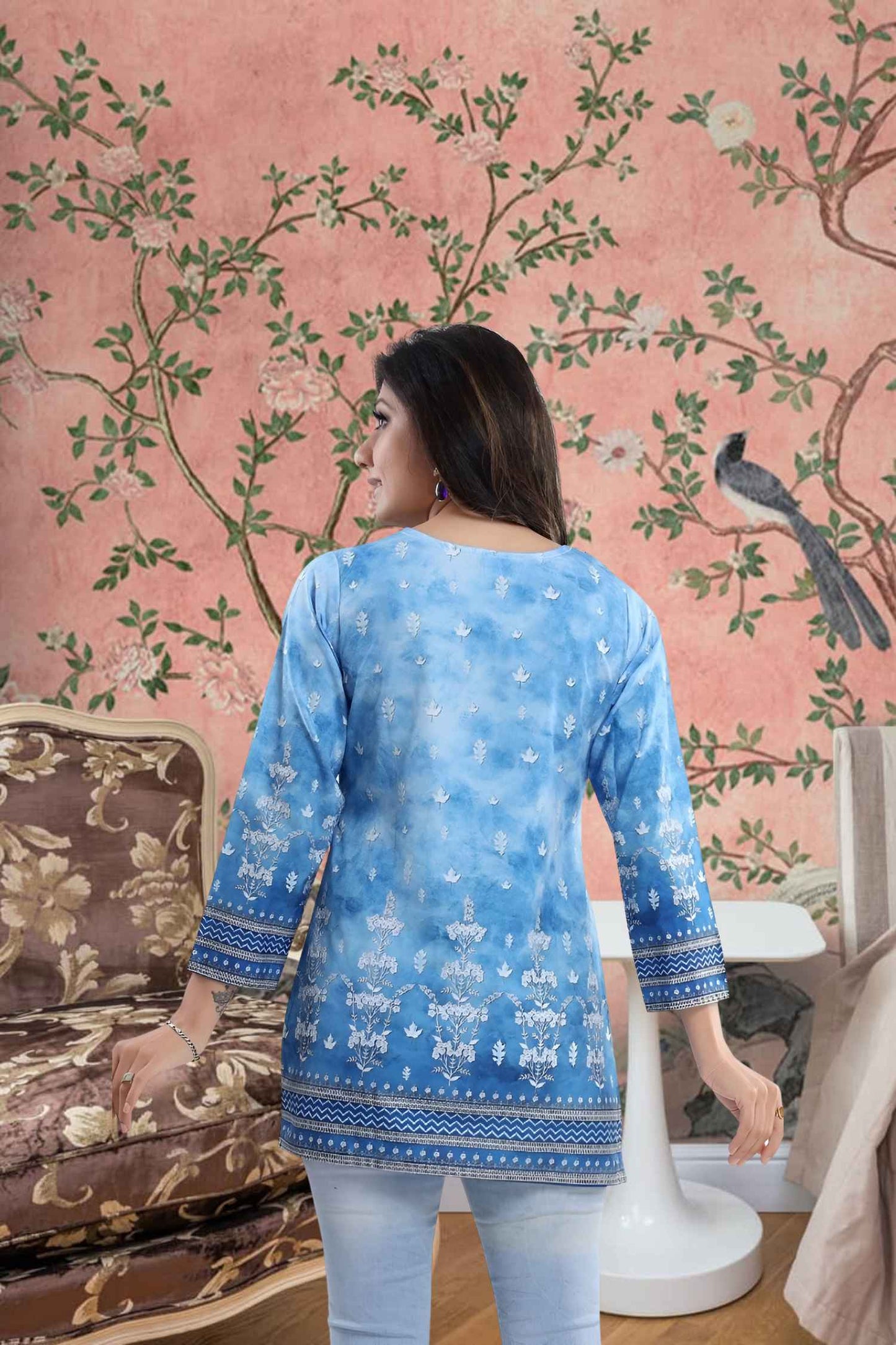 Back yoke detail like cloud formations charted by mad cartographers