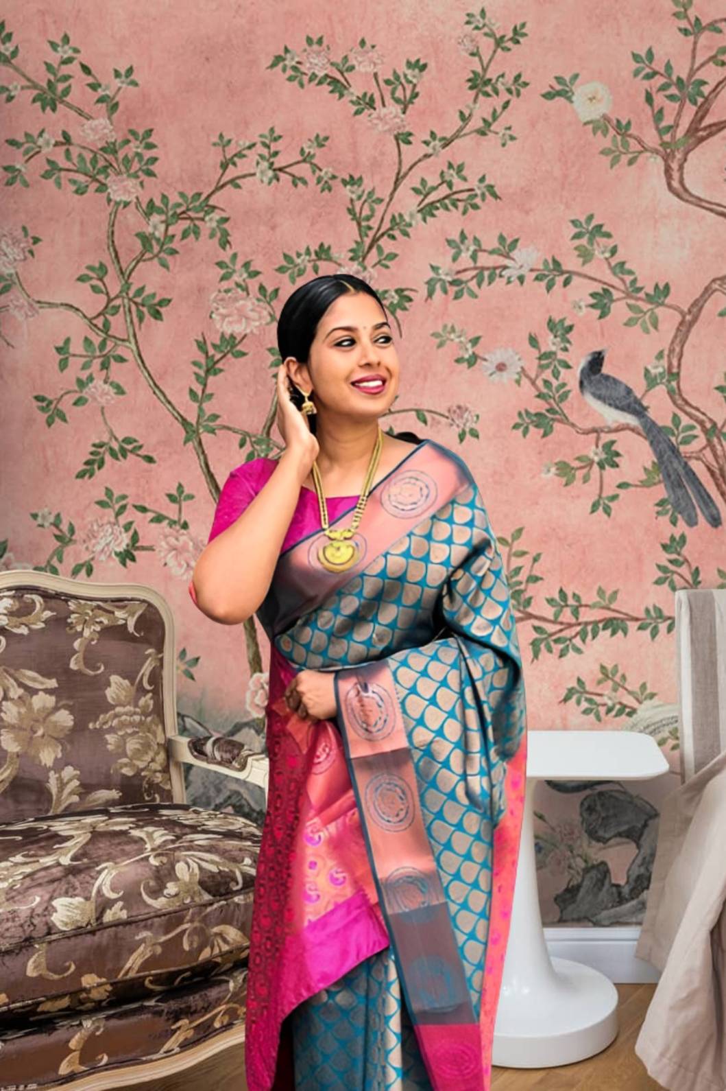 Side profile with multi-tone color play