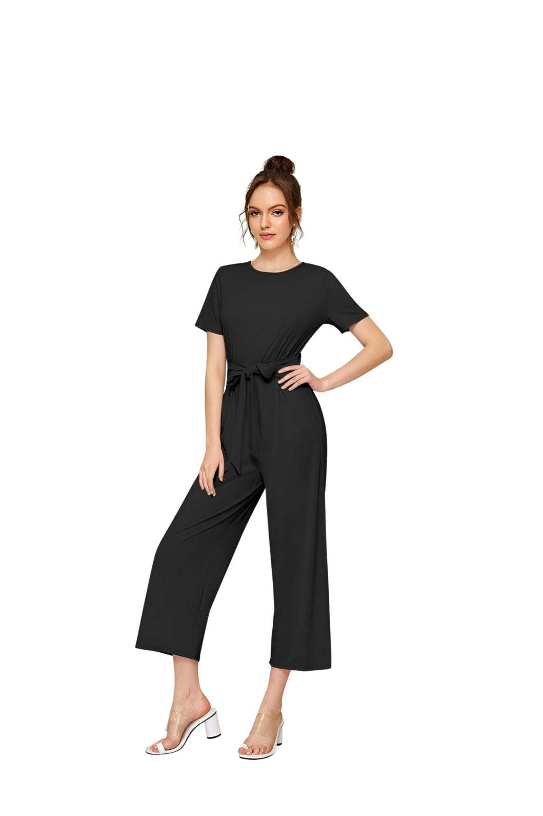 Right side white background showing sleek fabric curve – white background