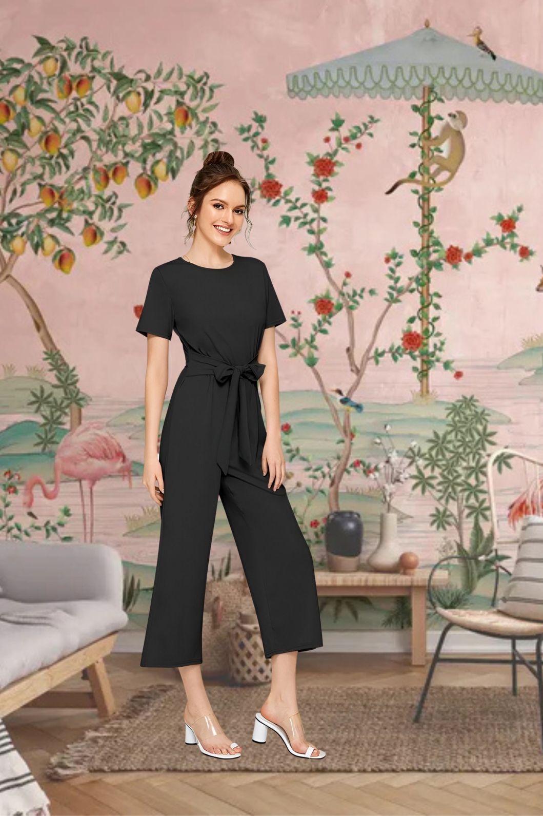 Right view showing fit on hip and shoulder – lifestyle background