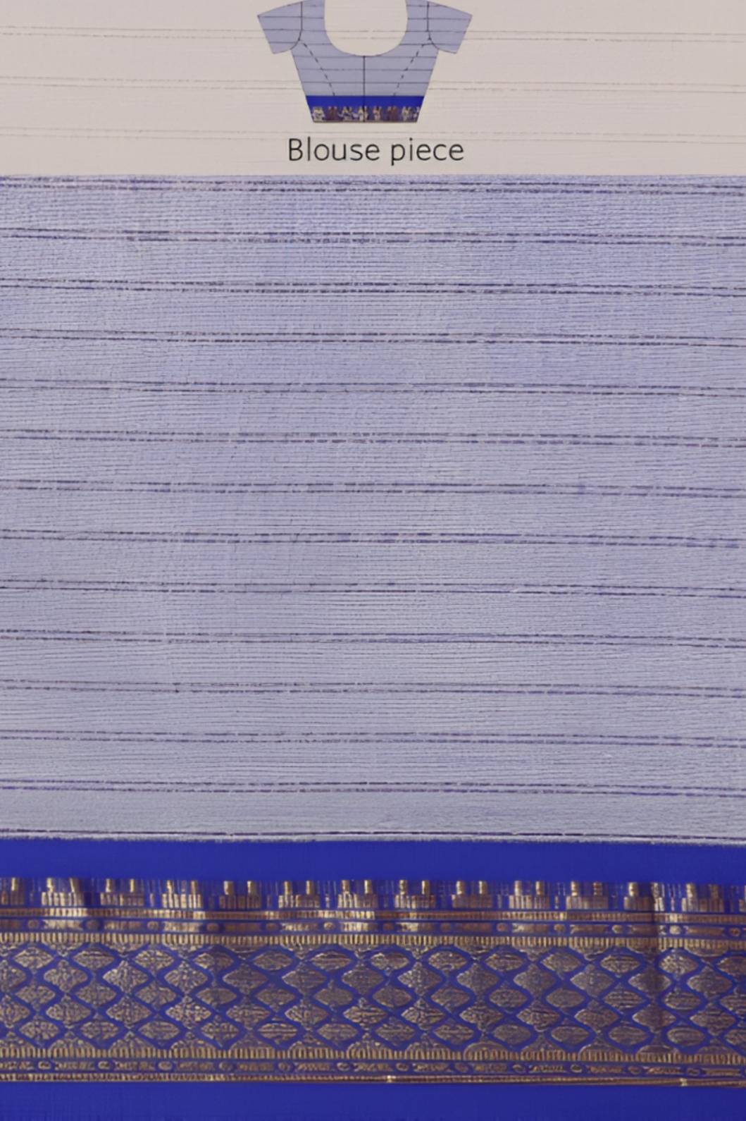 Studio close-up showing texture and vibrant blue sheen