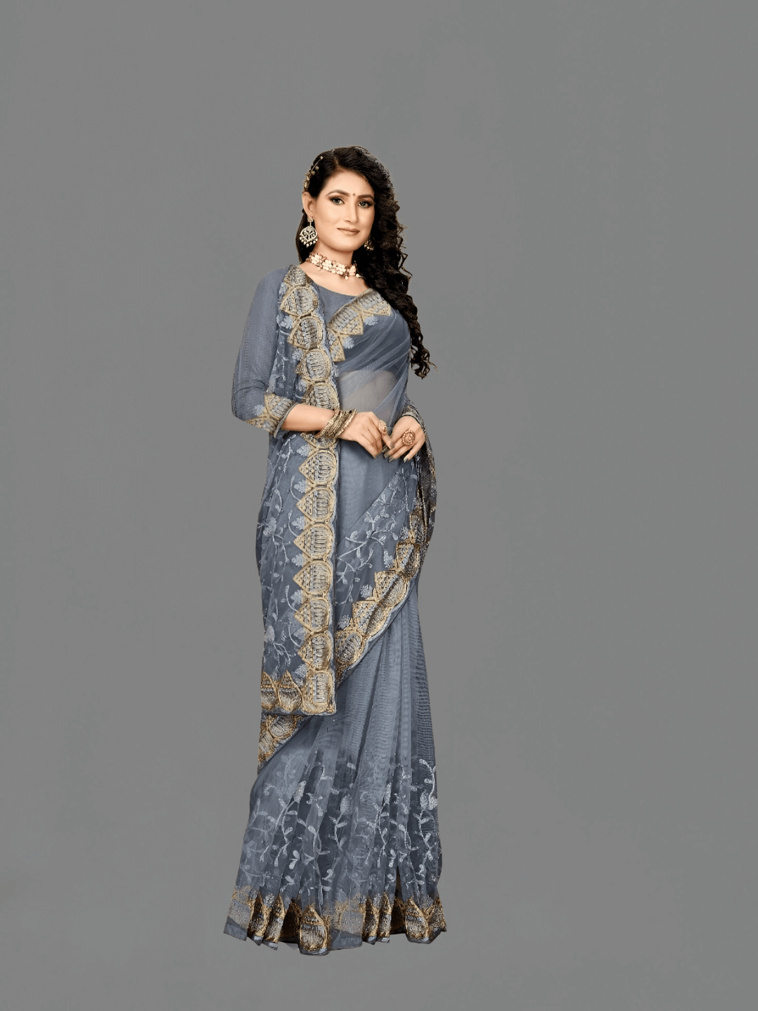 Macro of stitchwork under studio lights, each knot microscope-sharp