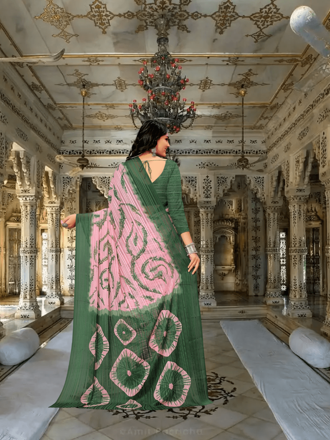 Macro of nature-inspired abstract patterns