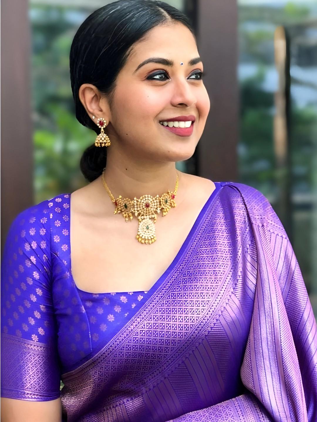 Model standing with riverside poise