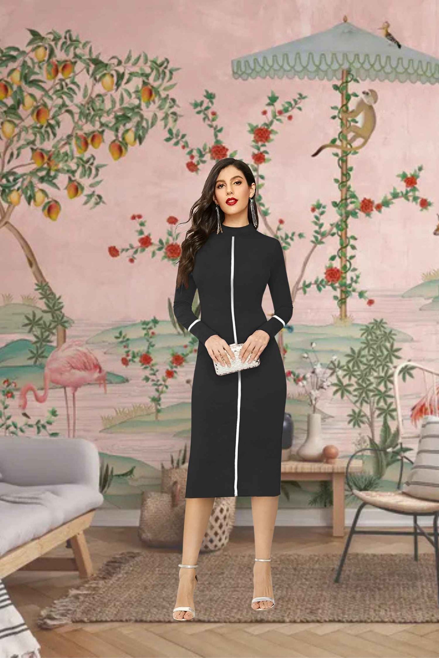 Side angle highlighting the curve-fit and minimal cut