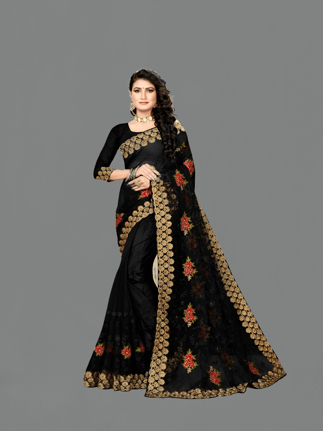 Macro of silver mukaish stitches, each puncture precise as a surgeon’s needle