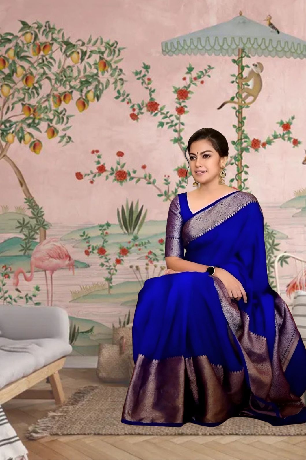 Closeup of smooth Lichi texture and luxurious fabric quality โ lifestyle background