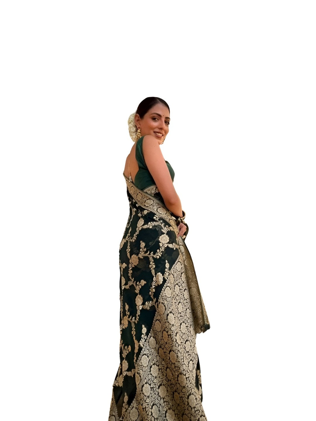 Clean studio capture of rear drape