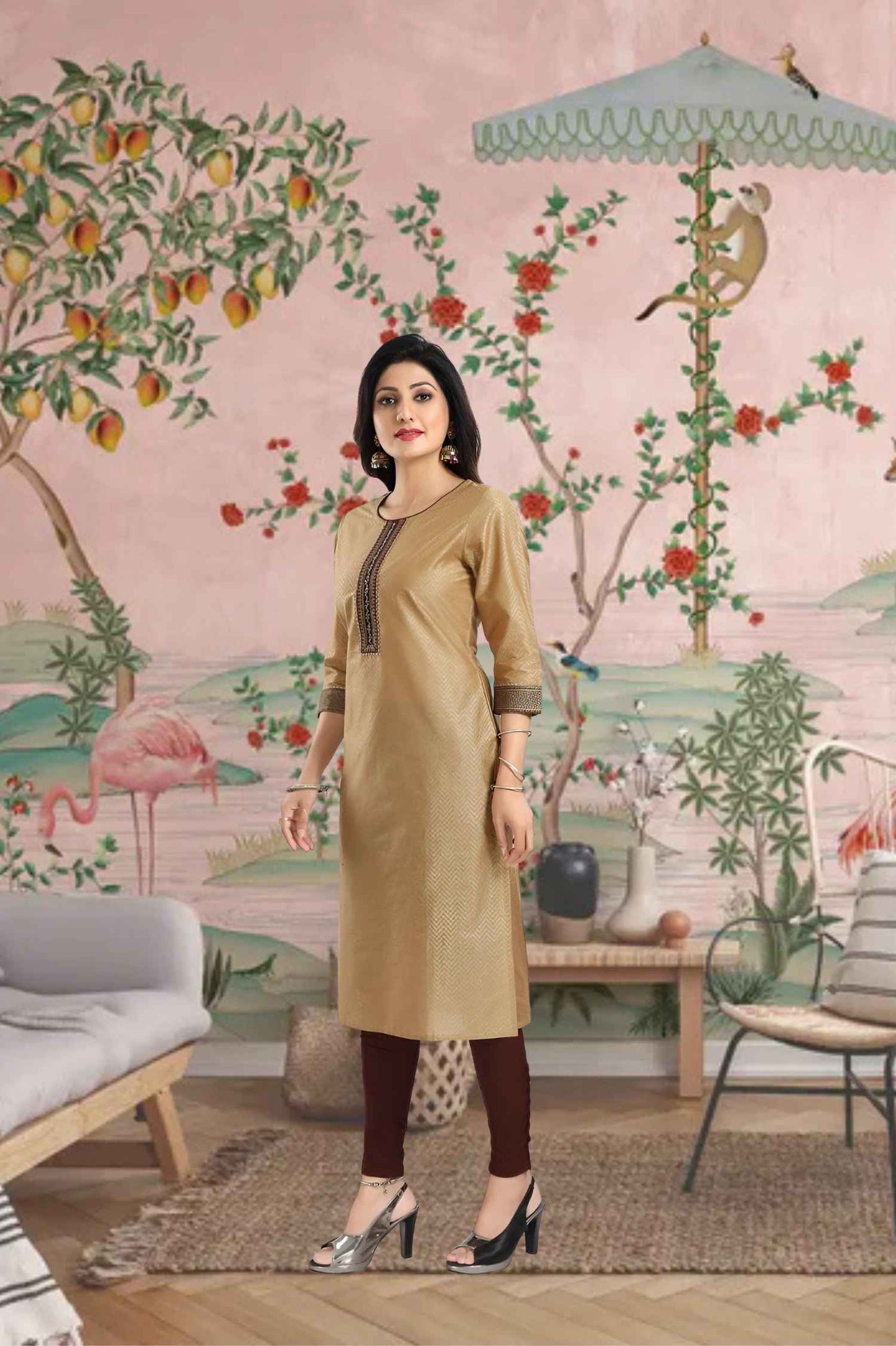 Profile view catching wind’s gentle lift