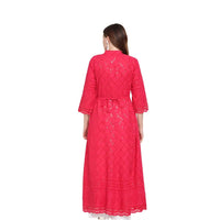 Back showing celestial embroidery fall