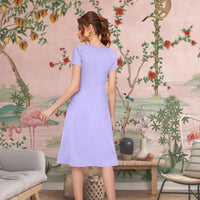  Back view showcasing smooth fall and body-fit contour