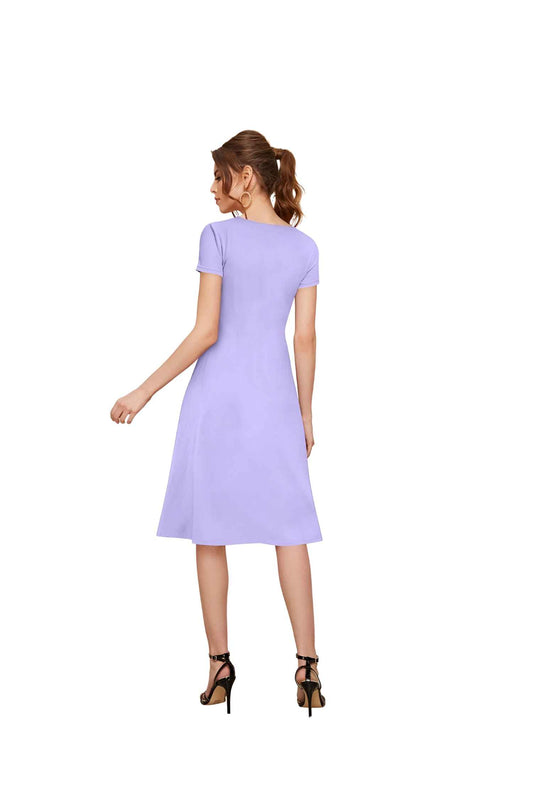 Rear view, no background elegance