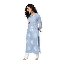Side silhouette revealing soft cambric flow