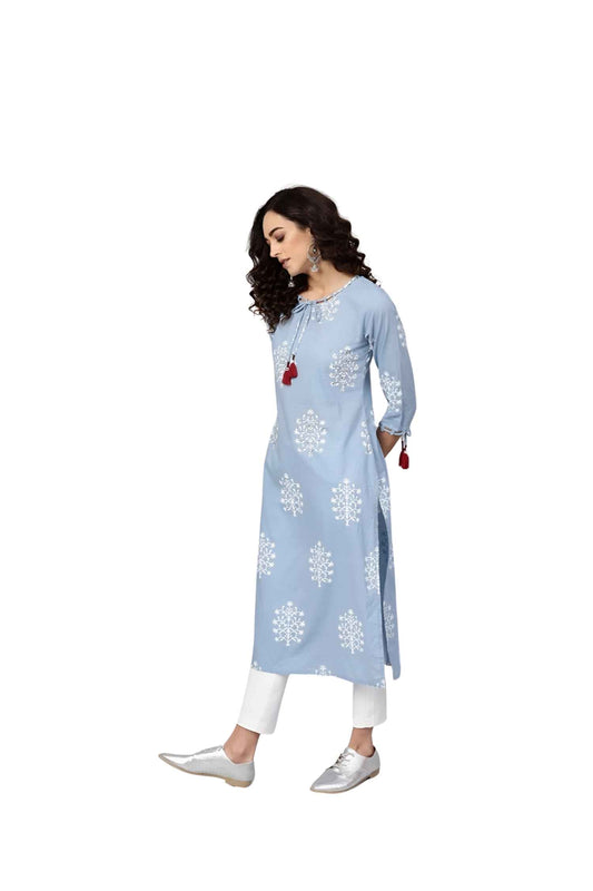 Side silhouette revealing soft cambric flow