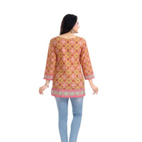  Clean back view highlighting asymmetrical hem