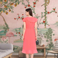  Rear angle showing ruffle undertones