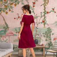 Back shot showcasing the knit fabric’s grip on reality