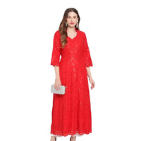  Kurti standing alone like a flame in the dark