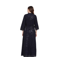Rear view of the moonlit embroidery