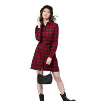 Dress isolated like a struck match