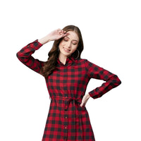 Dress isolated like a struck match