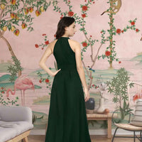 Rear angle showing hem's organic distortion