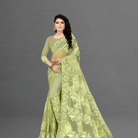 Studio shot showing cascading drape with architectural elegance