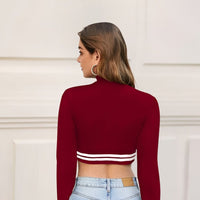 Back angle—stitching as poised as posture