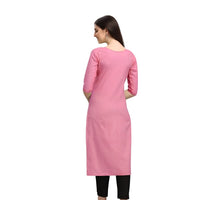 Studio back image of CELESTINA pink kurti