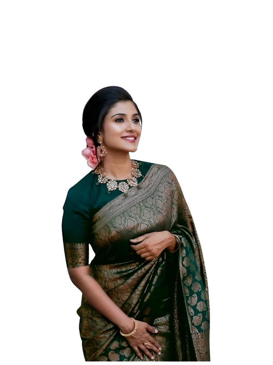 White background, full front standing view