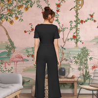 Back view showing stretch fit and body contour – lifestyle background