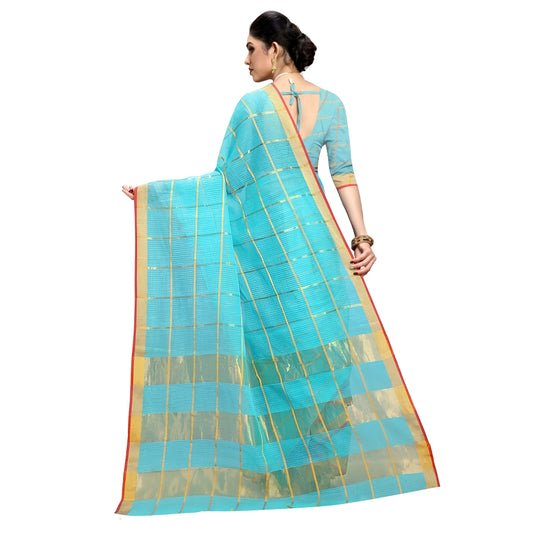 Back view with saree caught mid-motion like a gentle breeze
