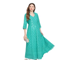 Isolated blue kurti like a slice of sky
