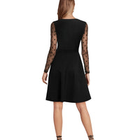 Studio back view – simple black silhouette, clean lines