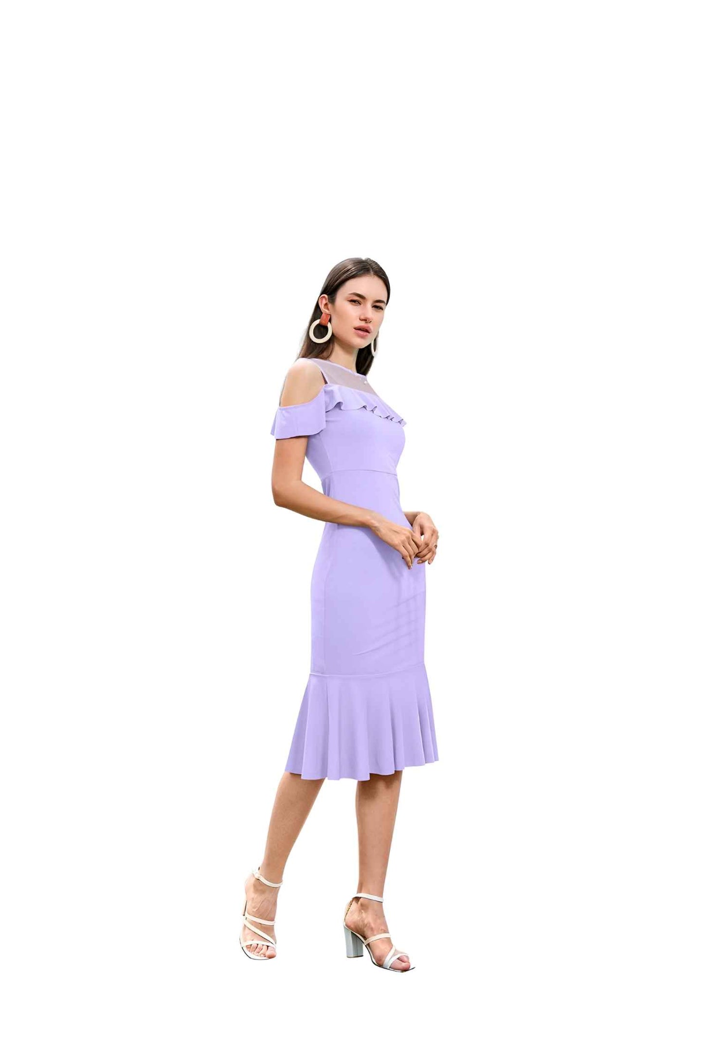  Side profile showing the flattering fit