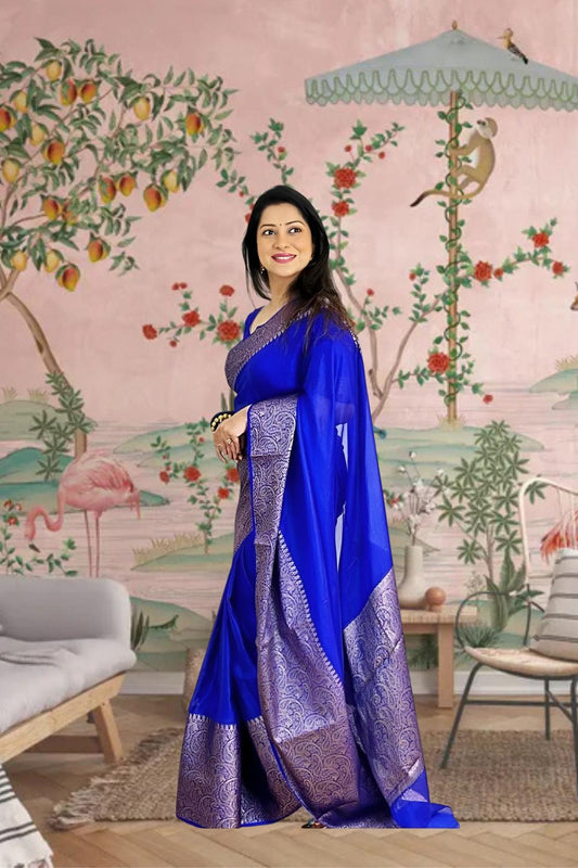 Right profile capturing royal silk flow and minimalism – lifestyle background