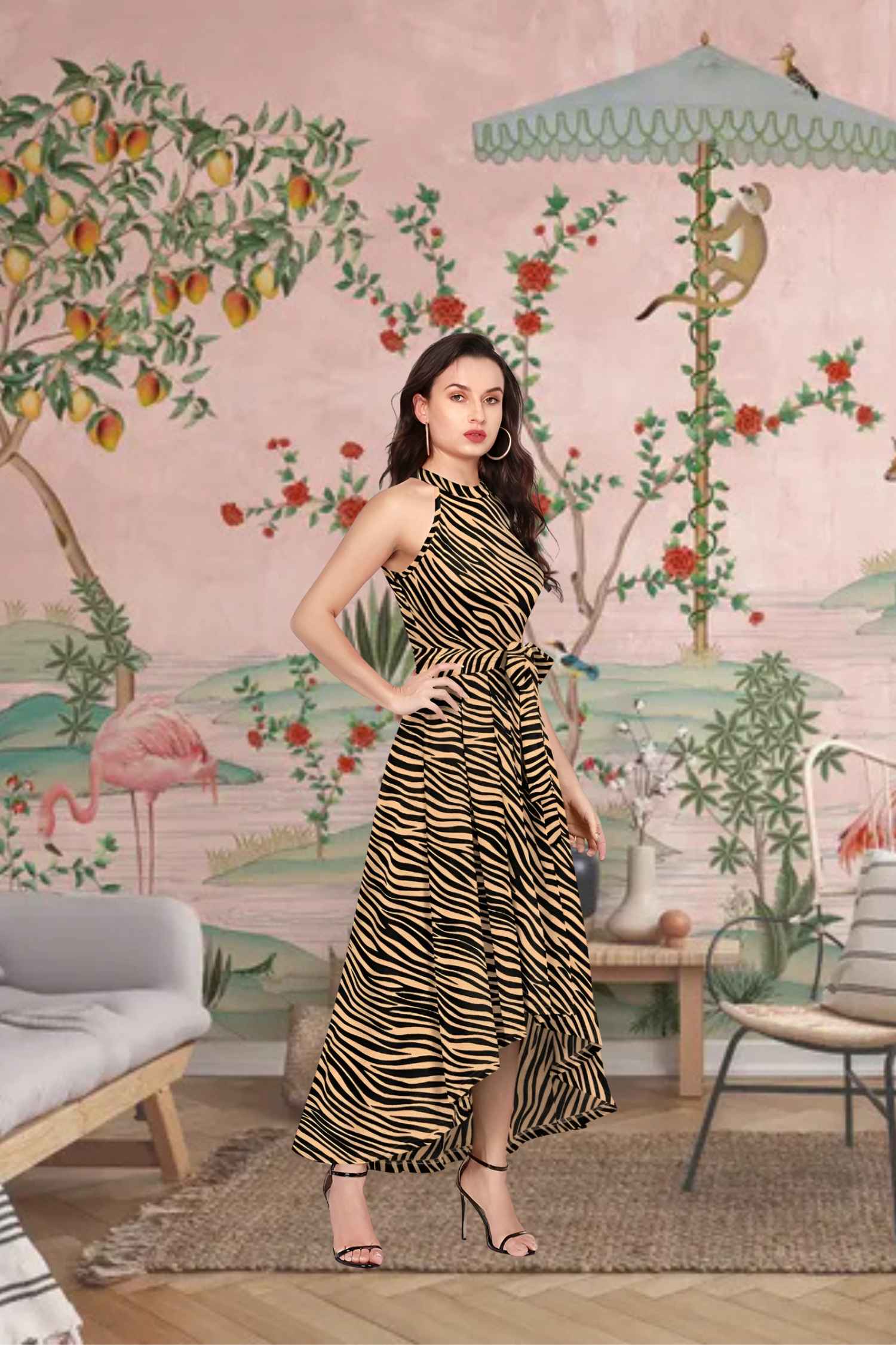 Profile where fabric becomes iambic