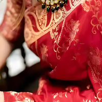  Pallu close-up capturing cotton threadwork and sheen